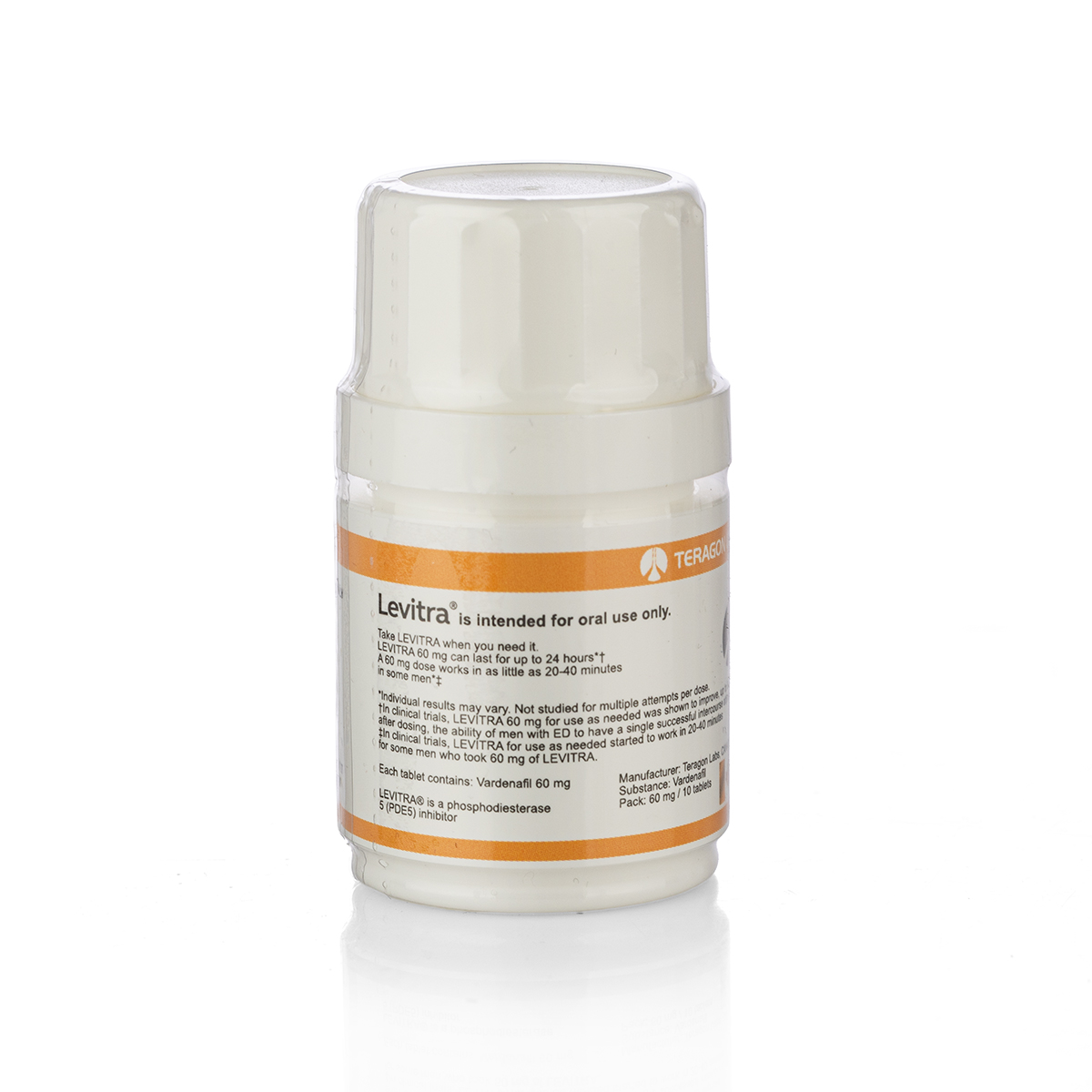 Levitra 60 (Vardenafil) - 10 табл. х 60 мг.